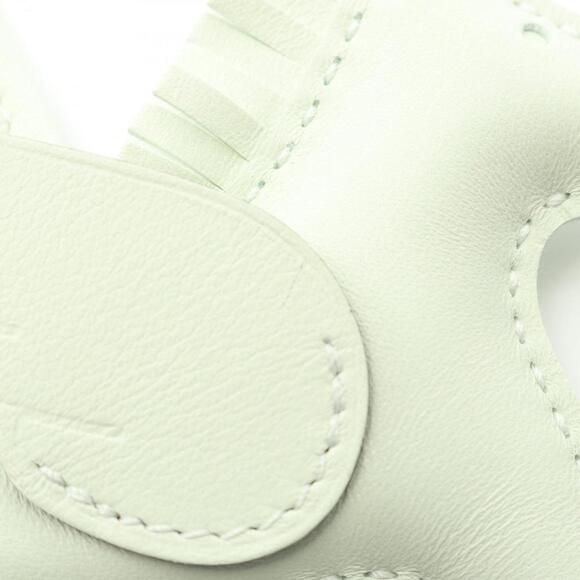 HERMES Green Leather Charm - Picture 6 of 6